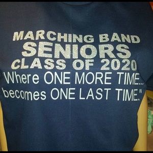 Senior tee any year, color, and any size
